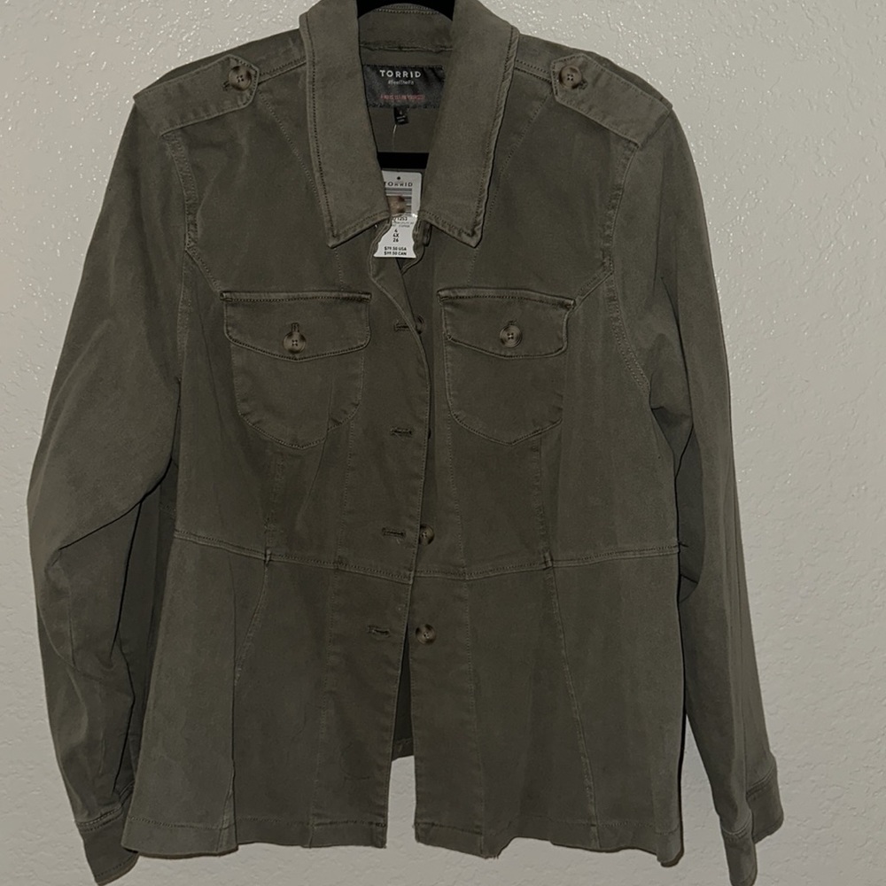 Utility jacket PLUS SIZE - Picture 3 of 8